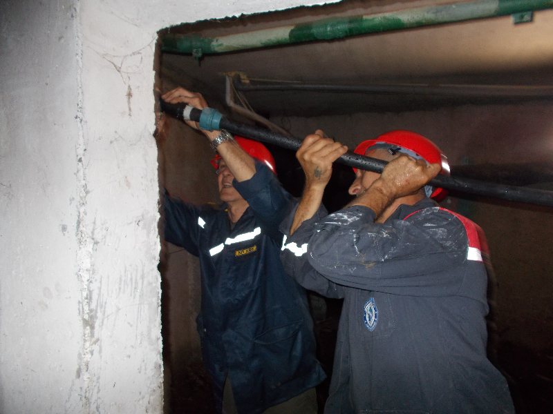 У Немишлянському районі проводять заміну внутрішньобудинкові системи