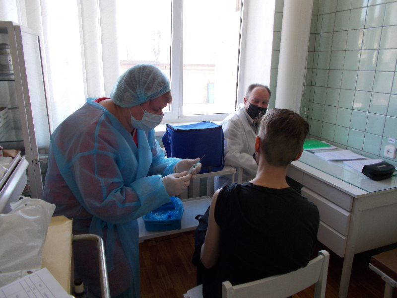 На КП «Харківводоканал» проходить вакцинація співробітників