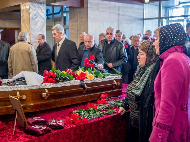 У Харкові попрощалися з Григорієм Жибером 
