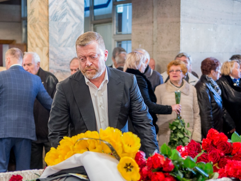 У Харкові попрощалися з Григорієм Жибером 