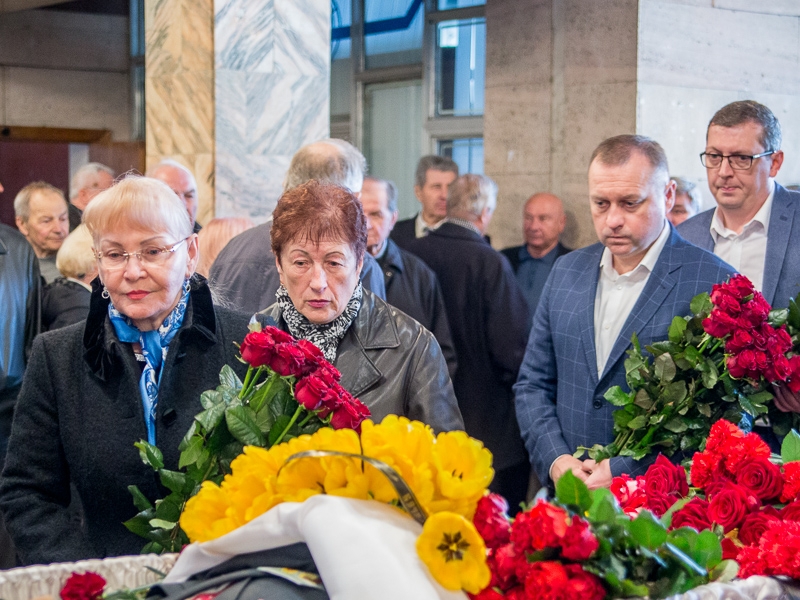 У Харкові попрощалися з Григорієм Жибером 