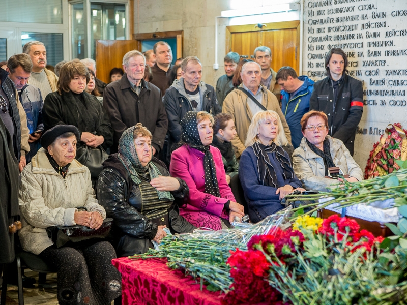 У Харкові попрощалися з Григорієм Жибером 