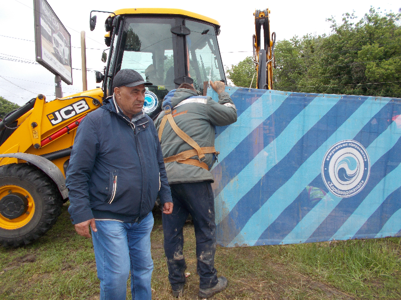 У Київському районі перекладають мережі водопостачання