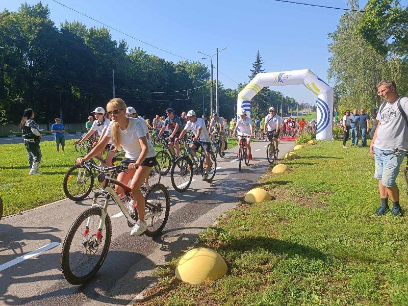 Спортсмени «Харківводоканалу» взяли участь у велопробігу
