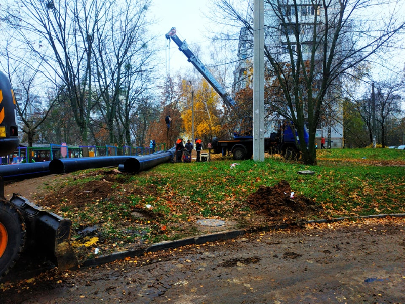 У Шевченківському районі замінили понад 5 км мереж водопостачання