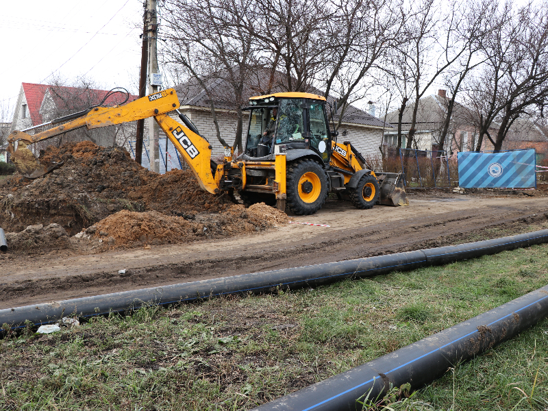 На вулиці Корабельній триває заміна ділянки водоводу