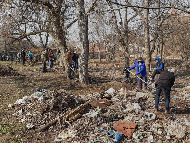 Співробітники КП «Харківводоканал» беруть активну участь у загальноміському субботнику 