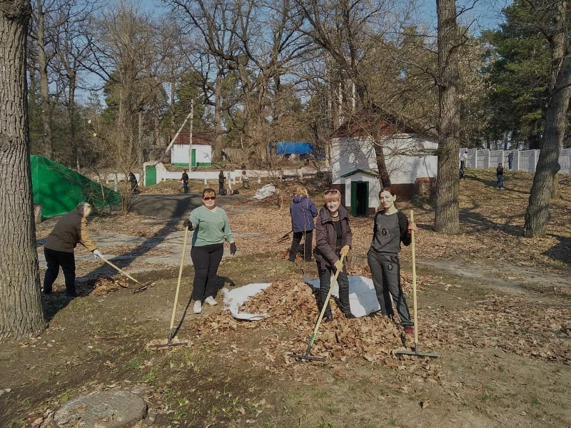 Співробітники КП «Харківводоканал» беруть активну участь у загальноміському субботнику 