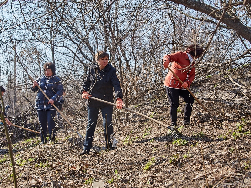 Співробітники КП «Харківводоканал» беруть активну участь у загальноміському субботнику 