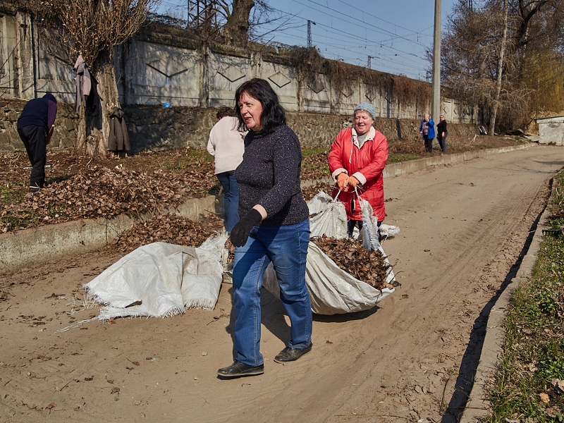 Співробітники КП «Харківводоканал» беруть активну участь у загальноміському субботнику 