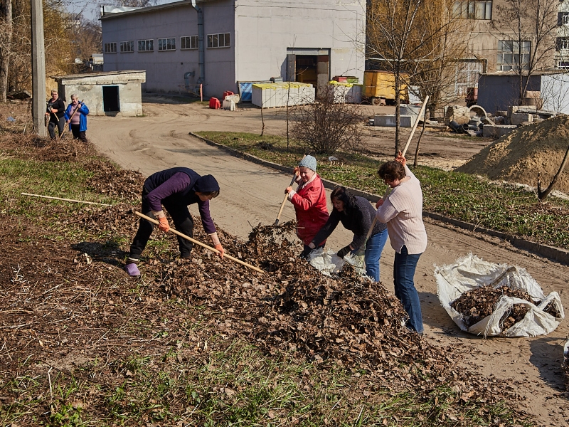 Співробітники КП «Харківводоканал» беруть активну участь у загальноміському субботнику 