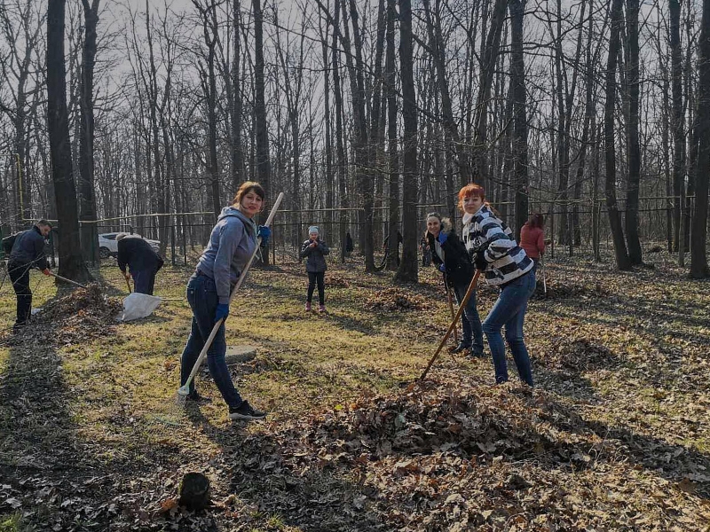Співробітники КП «Харківводоканал» беруть активну участь у загальноміському субботнику 