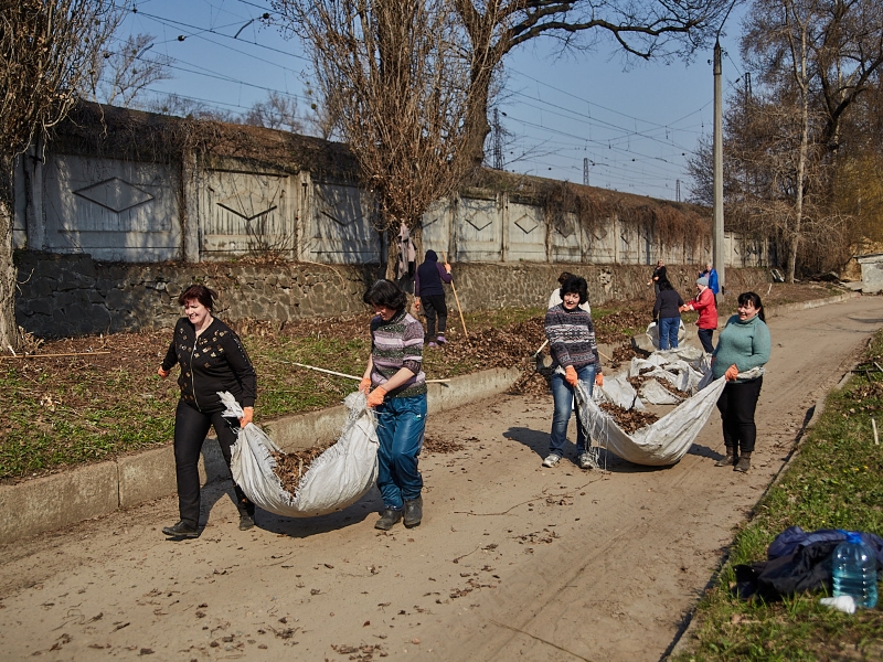 Співробітники КП «Харківводоканал» беруть активну участь у загальноміському субботнику 