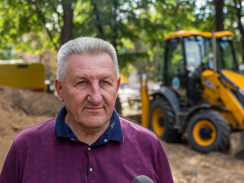 КП «Харківводоканал» проводить ремонтні роботи на водоводі в рамках реконструкції Московського проспекту
