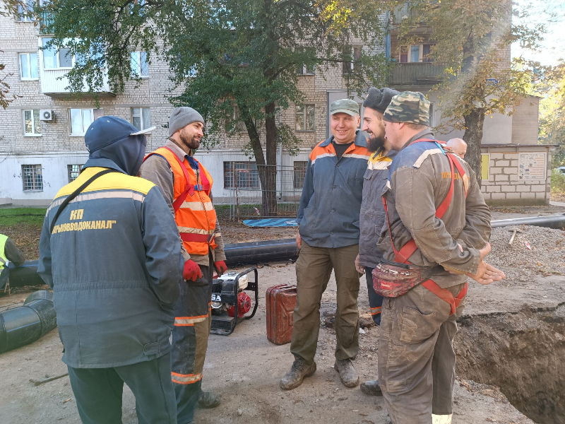 У Слобідському районі перекладають мережі водопостачання