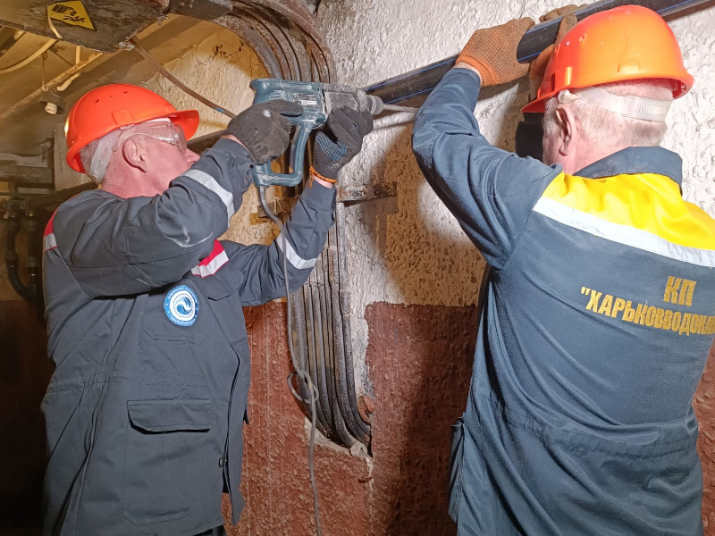 КП «Харківводоканал» завершує підготовку внутрішньобудинкових систем до опалювального сезону