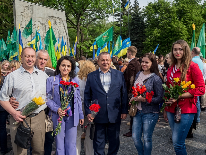 На Меморіалі Слави вшанували пам'ять загиблих у Другій світовій війні