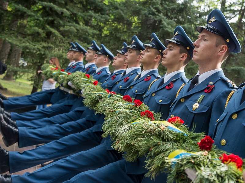На Меморіалі Слави вшанували пам'ять загиблих у Другій світовій війні