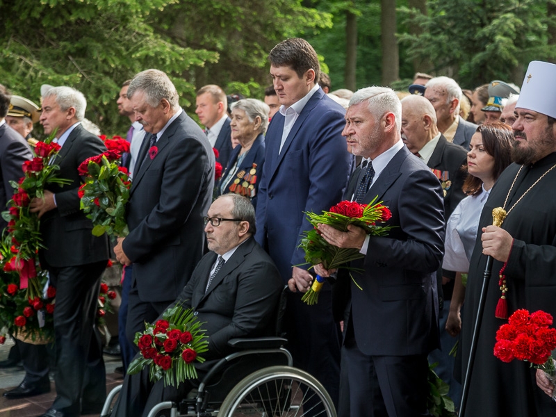 На Меморіалі Слави вшанували пам'ять загиблих у Другій світовій війні