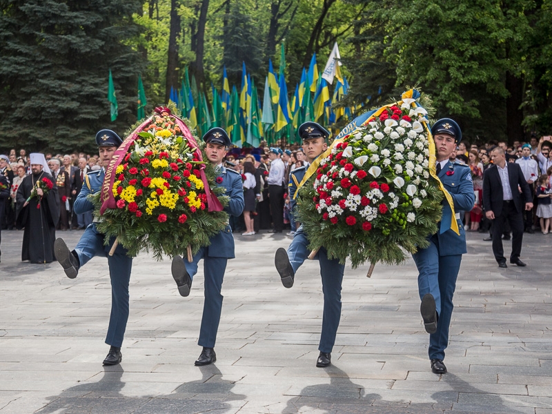 На Меморіалі Слави вшанували пам'ять загиблих у Другій світовій війні
