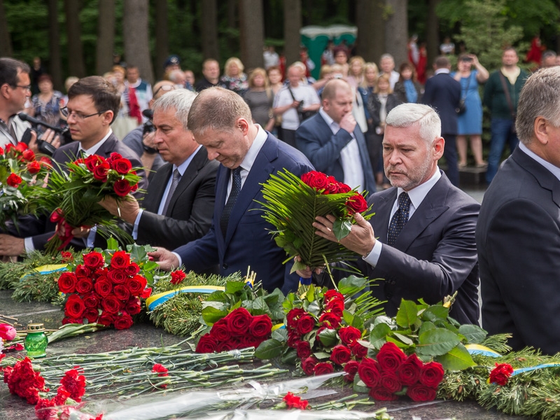 На Меморіалі Слави вшанували пам'ять загиблих у Другій світовій війні