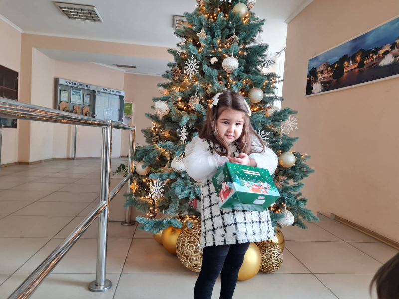 На КП «Харківводоканал» привітали дітей з новорічними святами