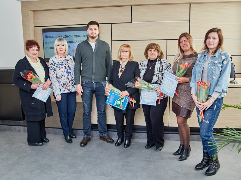 На КП «Харківводоканал» відбулося нагородження з нагоди Дня працівників житлово-комунального господарства та побутового обслуговування