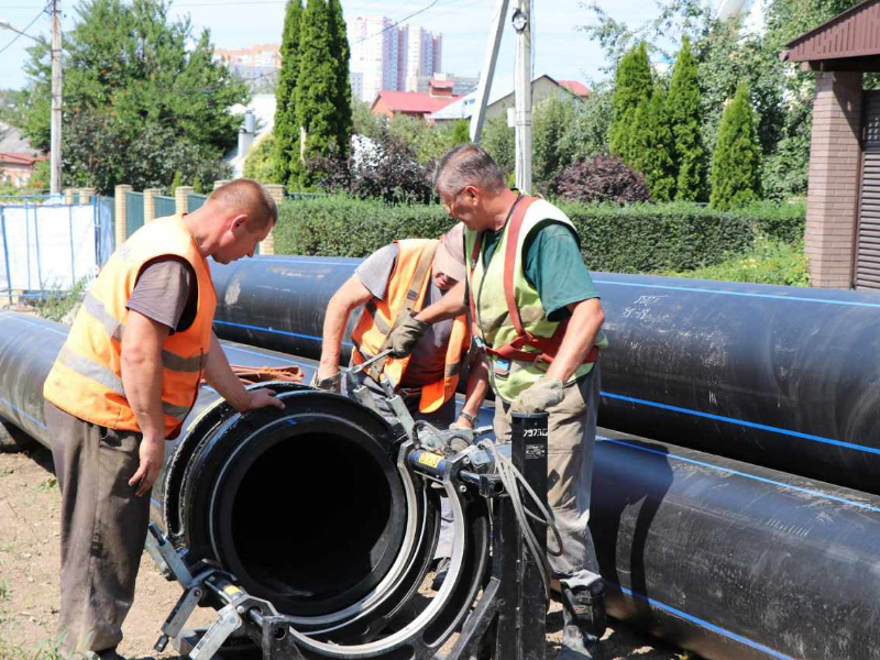 У Харкові цього року переклали понад 2.2 км водоводів