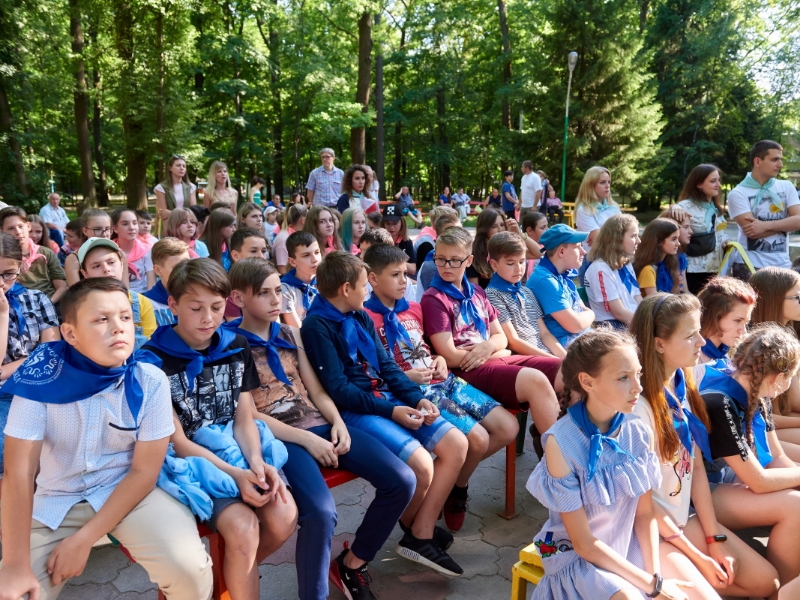 У дитячому таборі «Факел» відбулося відкриття літнього сезону