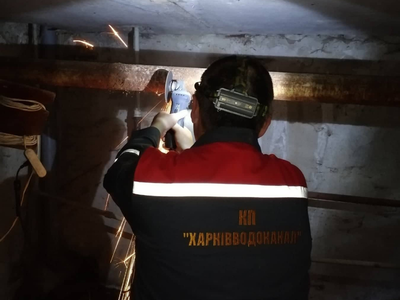Ремонтники КП «Харківводоканал» щодня виконують понад 300 заявок з відновлення внутрішньобудинкових систем