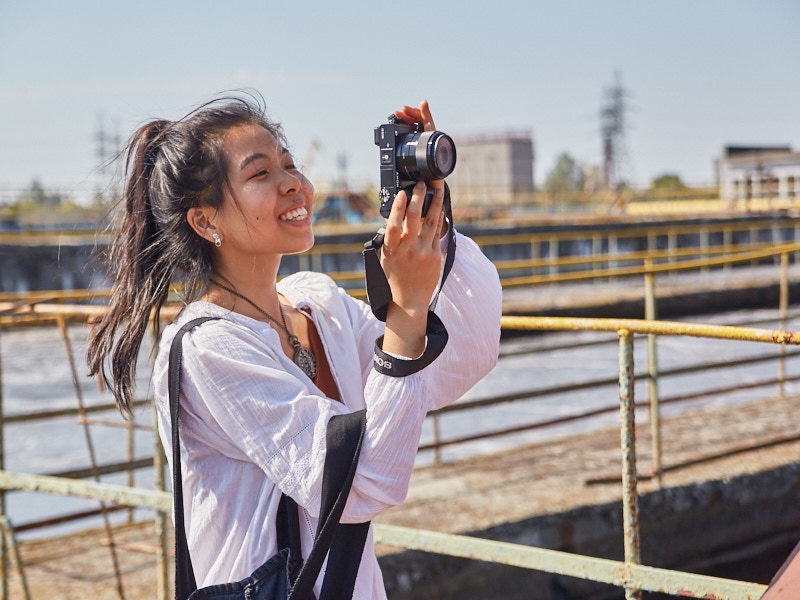Художники і фотографи проекту «Urban sketchers» відвідали Диканівські очисні споруди 