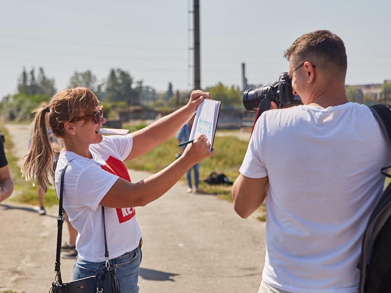 Художники і фотографи проекту «Urban sketchers» відвідали Диканівські очисні споруди 