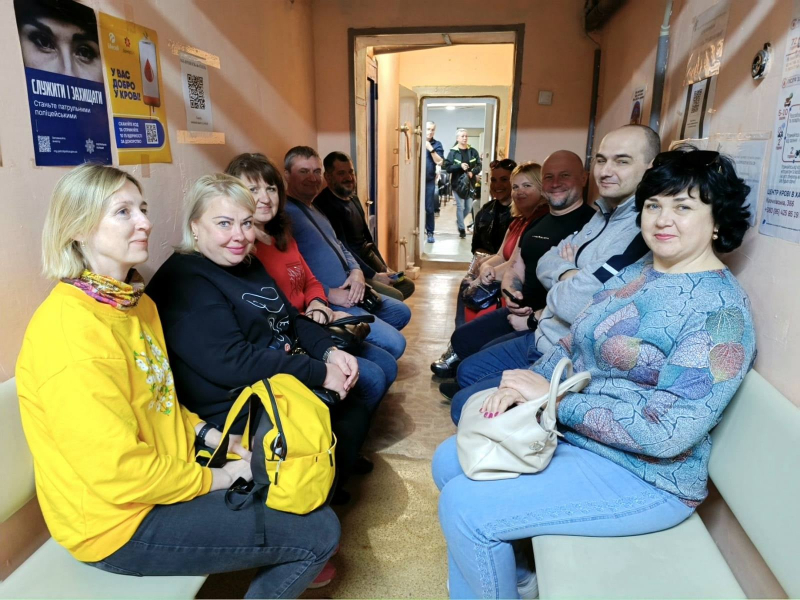 Співробітники «Харківводоканалу» знову стали донорами