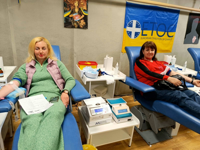 Співробітники «Харківводоканалу» знову стали донорами