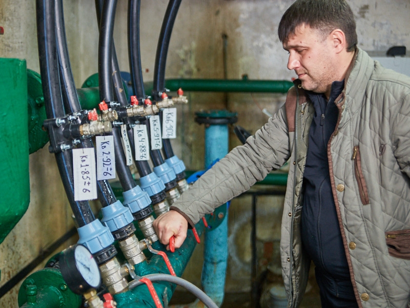 КП «Харківводоканал» проводить масштабні роботи з заміни внутрішньобудинкових мереж