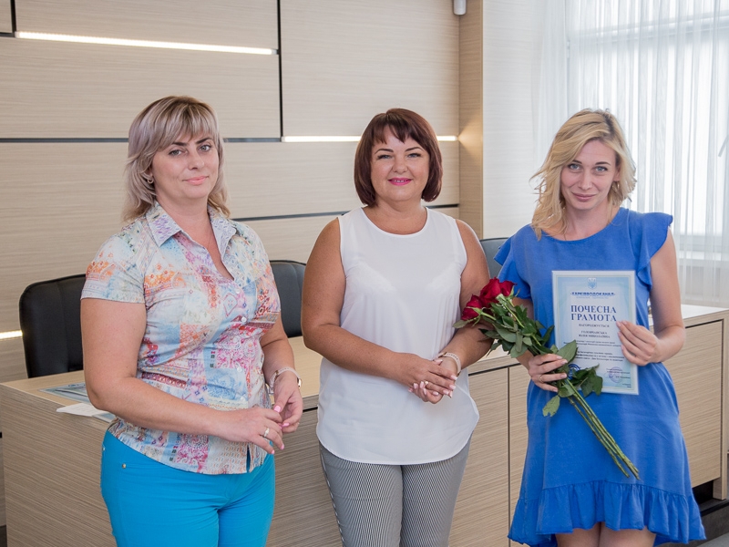 На КП «Харківводоканал» привітали бухгалтерів з нагоди професійного свята 