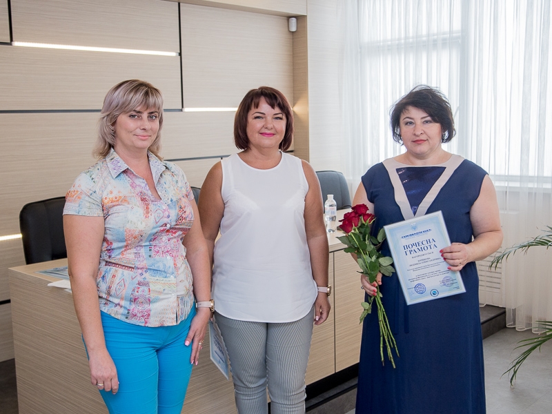 На КП «Харківводоканал» привітали бухгалтерів з нагоди професійного свята 