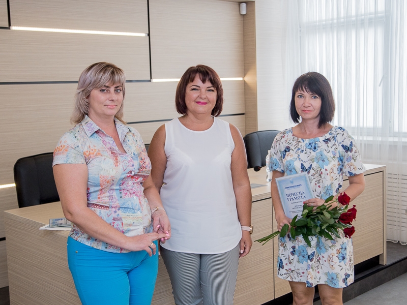 На КП «Харківводоканал» привітали бухгалтерів з нагоди професійного свята 