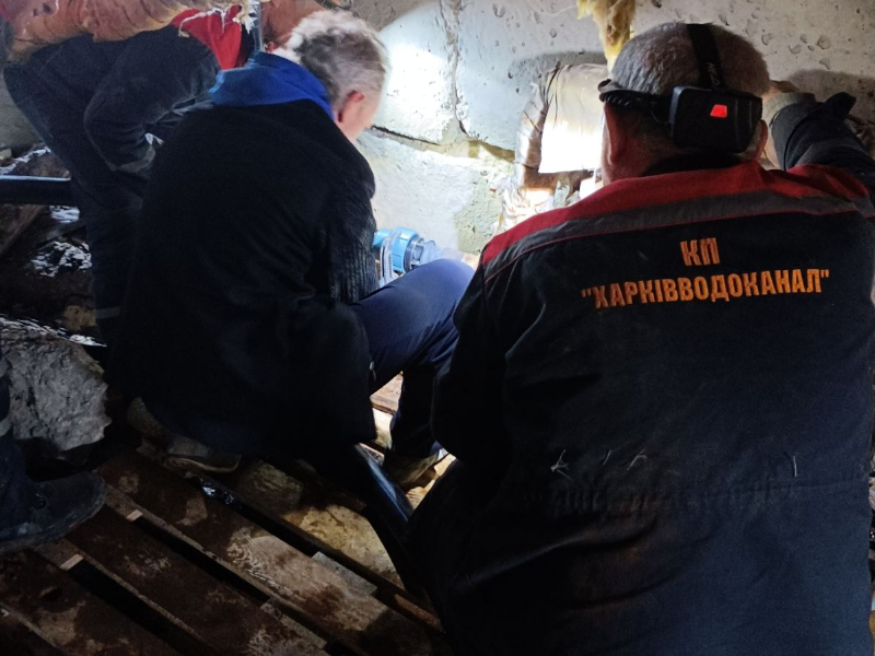 КП «Харківводоканал» масштабно відновлює внутрішньобудинкові комунікації у всіх районах міста

