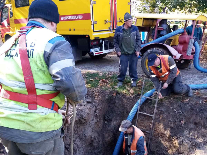 З початку року в Шевченківському районі усунули 500 пошкоджень на водоводах
