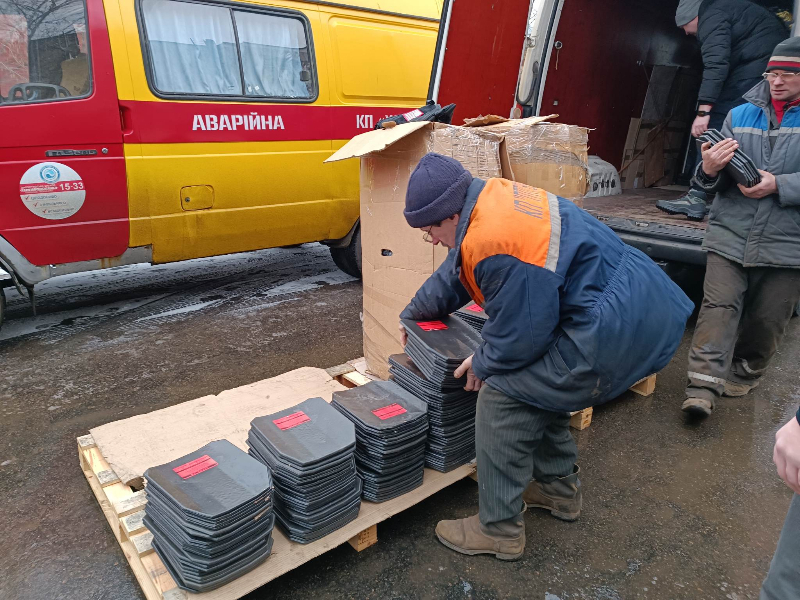 КП «Харківводоканал» отримало захисне обмундирування