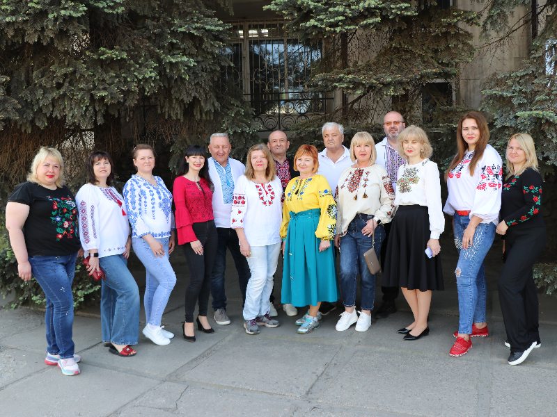 На КП «Харківводоканал» День вишиванки 
