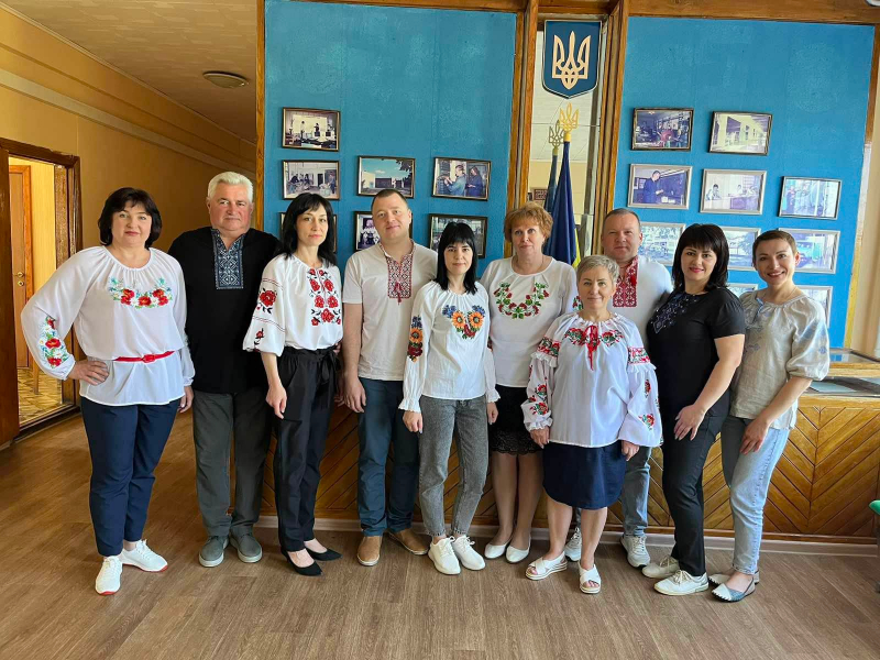 На КП «Харківводоканал» День вишиванки 