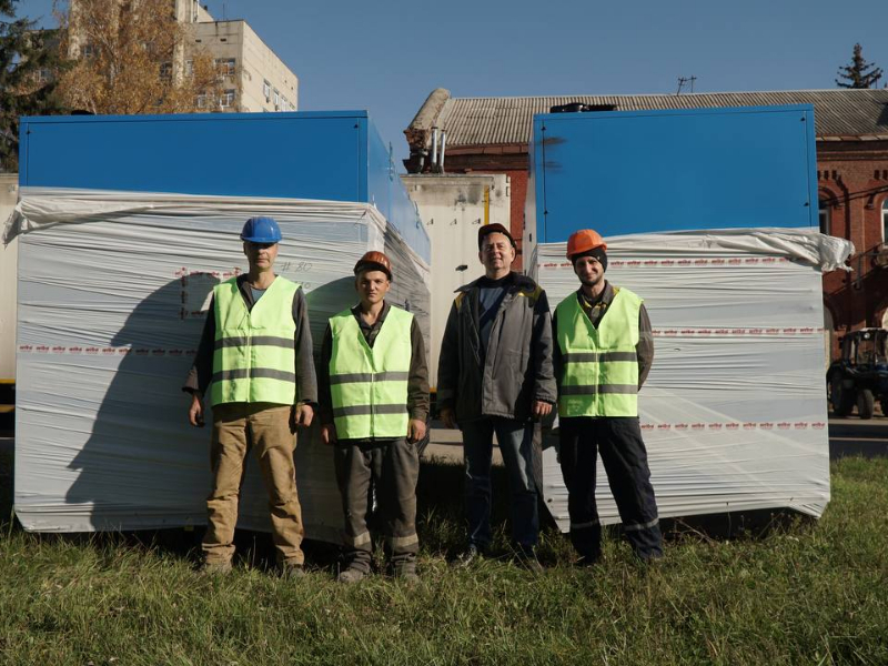 КП «Харківводоканал» отримало два потужні генератори