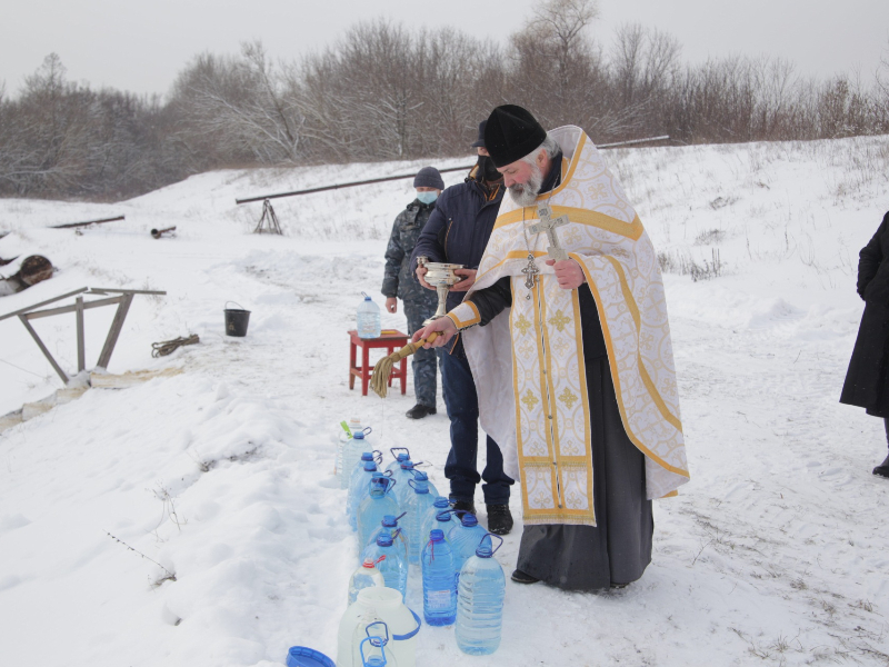 На комплексах водопідготовки КП «Харківводоканал» освятили воду
