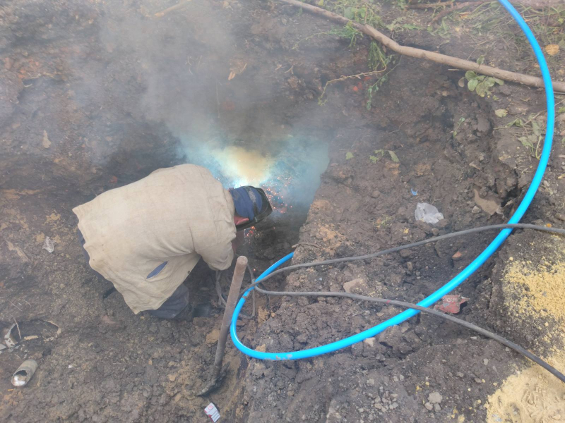 У Холодногірському районі відновлюють водопровідне господарство