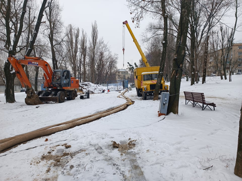 У Харкові перекладають мережі водовідведення