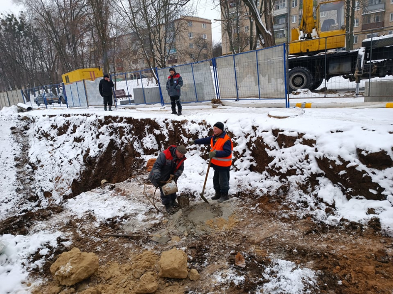 У Харкові перекладають мережі водовідведення