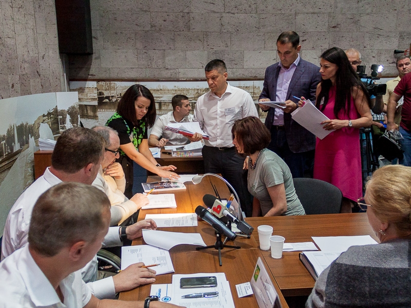 Геннадій Кернес провів особистий прийом на «Харківводоканалі»