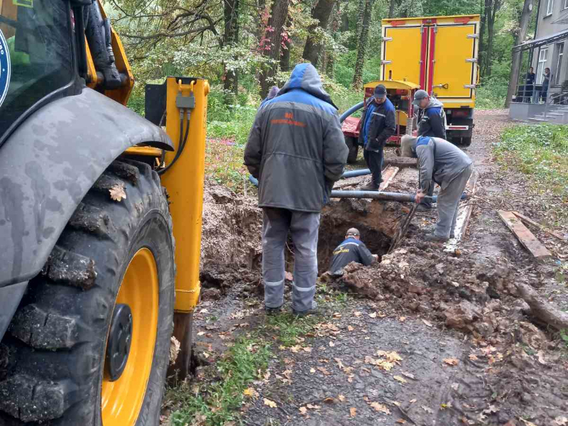 У Харкові усунули п'ятнадцять пошкоджень на водоводах
